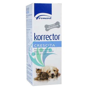 Formevet Linea Animali Domestici Cani e Gatti Korrector Crescita 220 ml