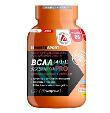 Named Sport Linea Integrazione Sportiva BCAA Extreme 4:1:1 Pro 110 Compresse