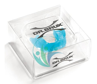 Dr. Brux Bite Dentale Arcata Superiore Notte Modellante Bruxismo Colore Azzurro