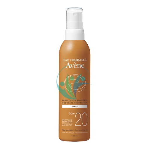 Avene Linea Solare Pelli Sensibili SPF20 Spray Solare Protezione Bassa 200 ml