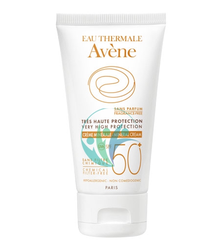 Avene Linea Solare Pelli Intolleranti SPF50+ Crema Minerale Filtri Fisici 50 ml