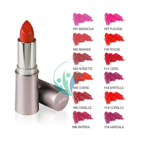 Bionike Linea Defence Color Labbra Lip Velvet Rossetto Colore Intenso 112 Myrtil