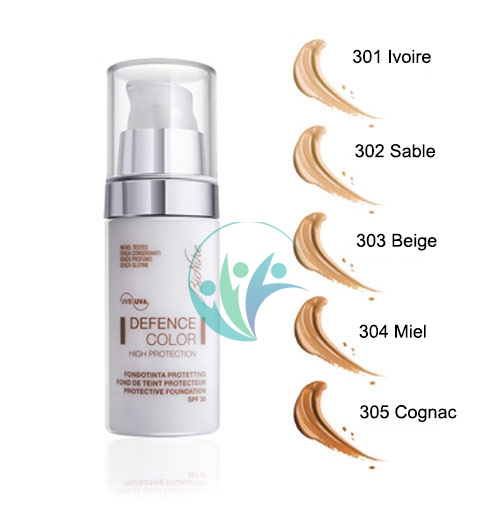 Bionike Linea Defence Color High Protection Fondotinta Fluido 30 ml 304 Miel