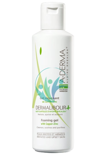 A-Derma Linea Dermalibour+ Ristrutturante Pelli Fragili Gel Detergente 250 ml