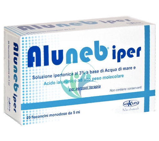 Sakura Linea Dispositivi Medici Aluneb Iper Soluzione da Nebulizzare 15 Fiale