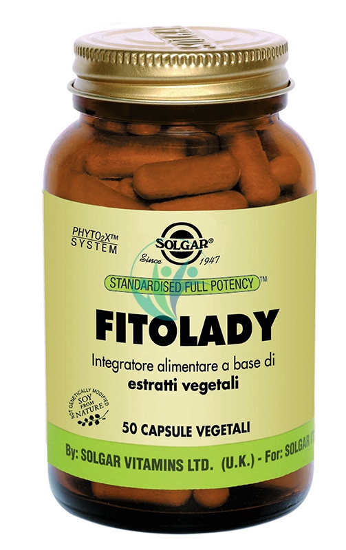 Solgar Linea Benessere Donna Fitolady Integratore Alimentare 50 Capsule