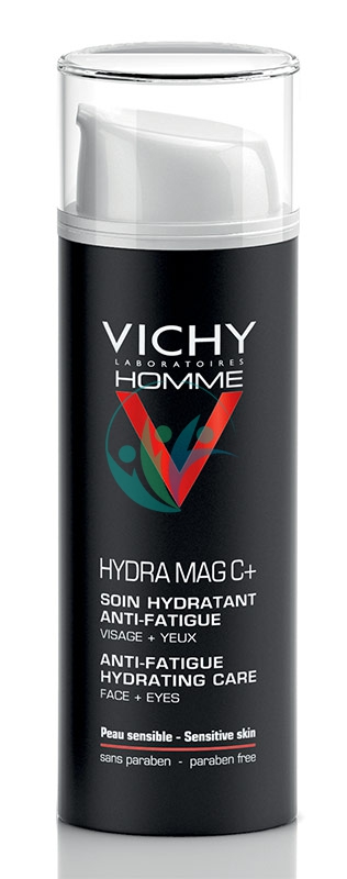 Vichy Linea Homme Hydra Mag C+ Trattamento Anti-Fatica Viso e Occhi 50 ml