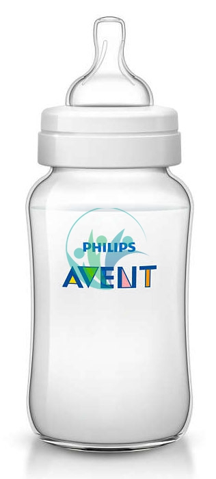 Philips Avent Biberon Natural 6m+ Tettarella a Flusso Veloce 330ml Azzurro  - Farmaglobo