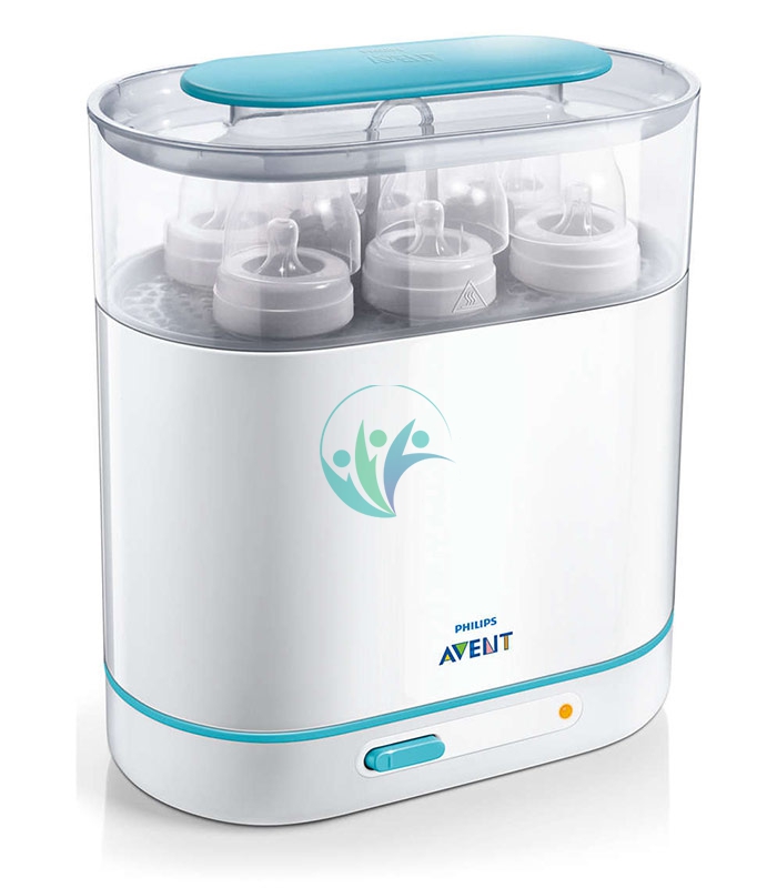 Avent Linea Accessori Cura Bambino Sterilizzatore a Vapore Elettrico 3 in 1