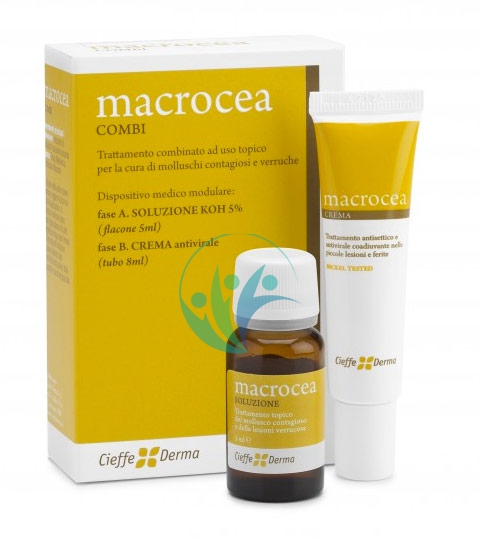 Cieffe Derma Linea Dispositivi Medici Macrocea Combi Trattamento Topico 5ml+8ml