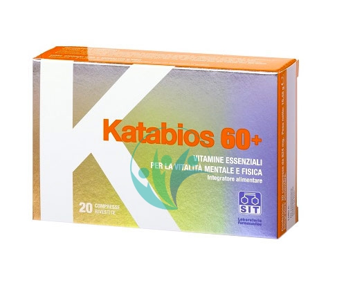 Sit Linea Benessere ed Energia Katabios 60+ Integratore Alimentare 20 Compresse