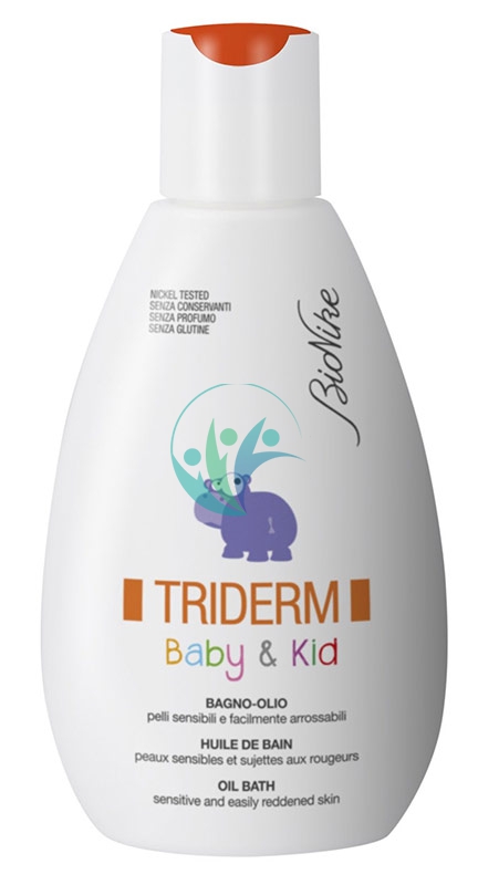 BioNike Triderm Linea Baby&Kids Bagno Olio Detergente Idratante 500 ml