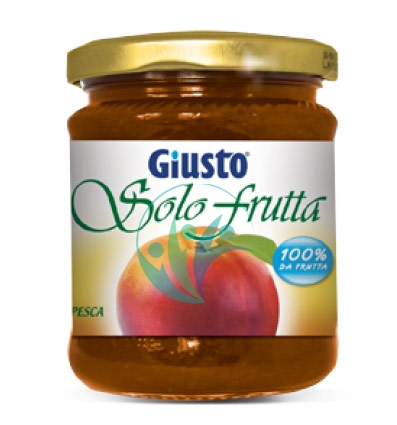 Giusto Linea Senza Zucchero Solo Frutta 100% Marmellata di Pesche 284 g