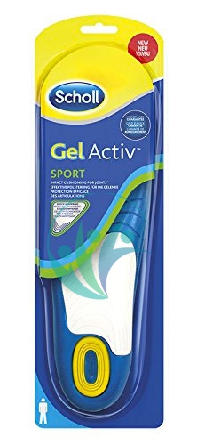 Scholl Linea Benessere dei Piedi Gel Activ Sport 1 Paio di Solette Uomo