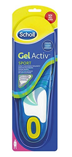 Scholl Linea Benessere dei Piedi Gel Activ Sport 1 Paio di Solette Donna