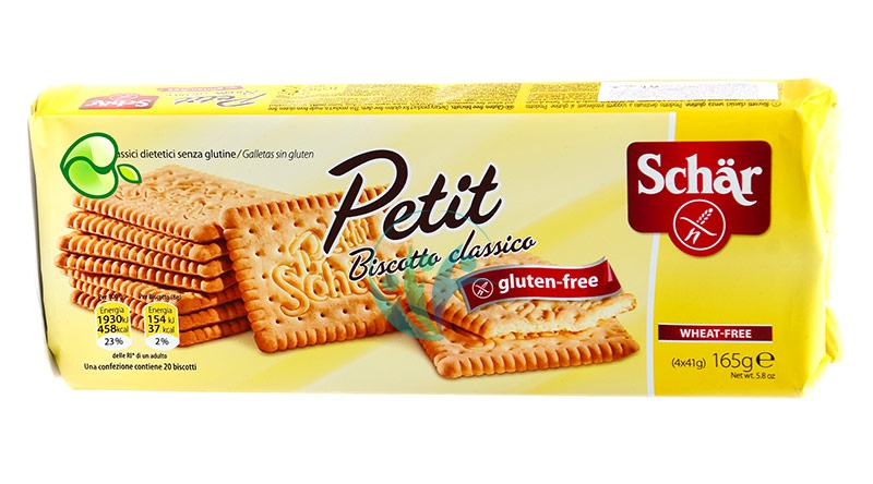 Schar Linea Dolci e Biscotti Petit Classico Biscotto al burro senza Glutine 165g