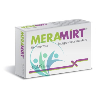 BiOOS Italia Linea Antiossidanti Meramirt Integratore Alimentare 30 Compresse