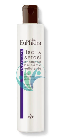 EuPhidra Linea Capelli BodyClean Lisci e Setosi Shampoo e Balsamo 2 in 1 250 ml