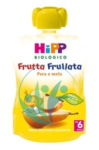 HiPP Linea Svezzamento Bio Frutta Frullata Gusto Pera e Mela 90 g