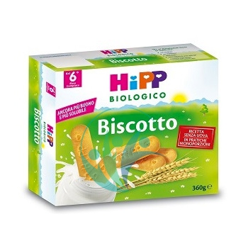 HiPP Linea Svezzamento Merende Bio Biscotto Cereali e Vitamina B1 360 g