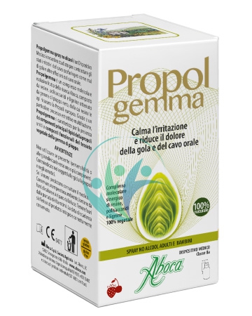 Aboca Linea Dispositivi Medici Gola Propol Gemma Spray No Alcool Bambini 30 ml