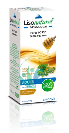 Sanofi Linea Dispositivi Medici Lisonatural Advance Adulti Tosse Grassa Secca