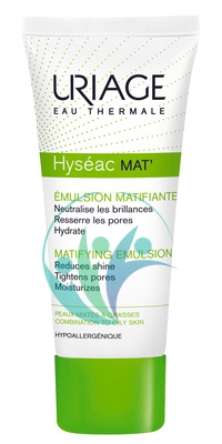 Uriage Linea Pelle Grassa Impura Hyseac Mat Crema Viso Sebonormalizzante 40 ml