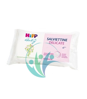 HiPP Linea Cosmetica Neonato 56 Salviettine Detergenti Morbide e Delicate