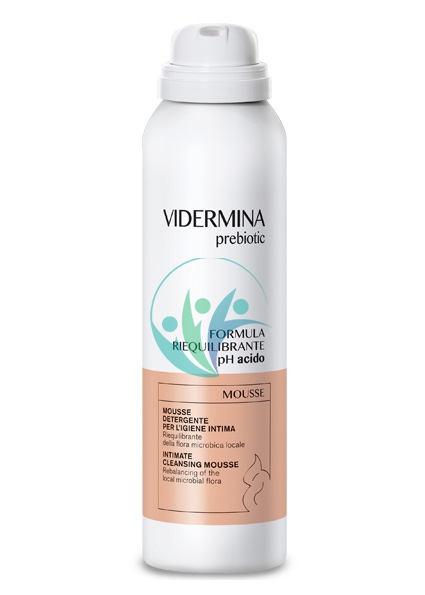 Vidermina Linea Dispositivi Medici Prebiotic Mousse Riequilibrante 150 ml