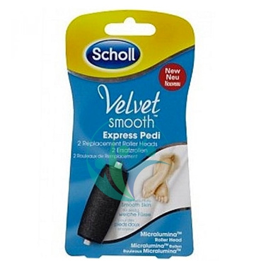 Scholl Linea Pedicure Professionale Velvet Ex Roll Confezione da 2 Ricambi