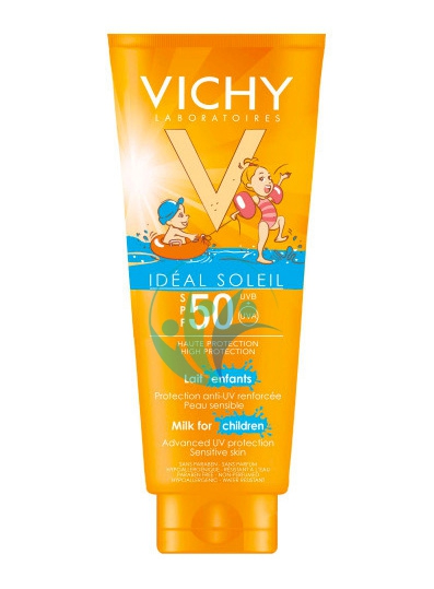 Vichy Linea Ideal Soleil SPF50 Latte Solare Delicato Protezione Bambini 300 ml