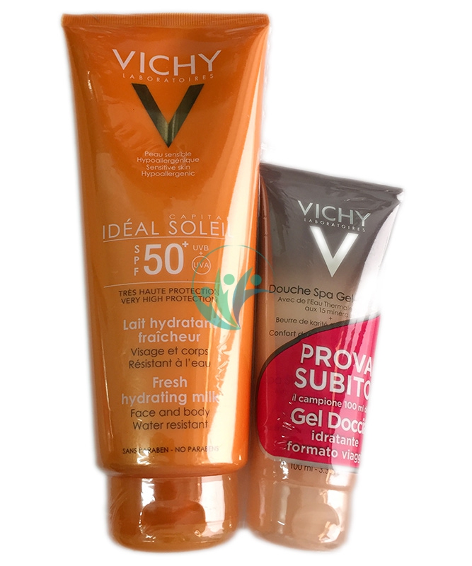 Vichy Linea Ideal Soleil SPF50+ Latte Solare Famiglia  + Doccia SPA Gel Crema