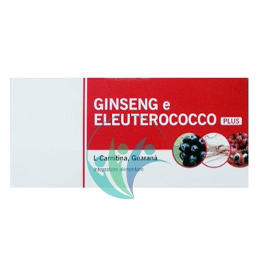 Linea Tonici Multivitaminici Ginseng Eleuterococco Integratore 10 Flaconcini