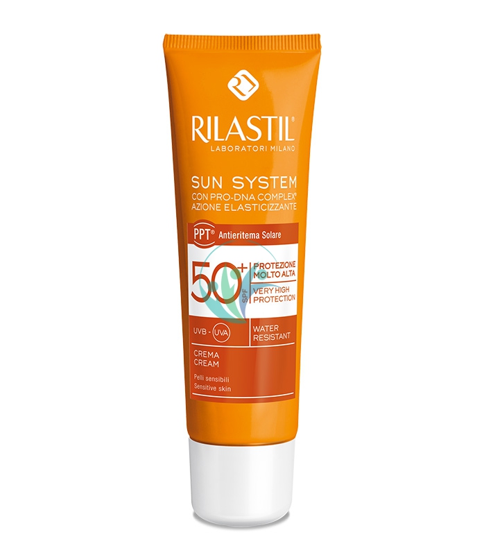 Rilastil Linea Sun System PPT SPF50+ Crema Solare Elasticizzante Viso 50 ml
