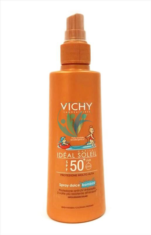 Vichy Linea Ideal Soleil SPF50+ Spray Solare Protezione Dolce Bambini 200 ml