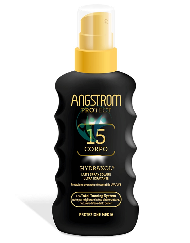Angstrom Linea Protect Hydraxol Corpo SPF15 Spray Solare Ultra Idratante 175 ml