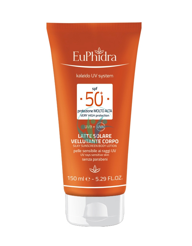 EuPhidra Linea Kaleido UV System SPF50+ Latte Vellutante Protettivo Corpo 150 ml