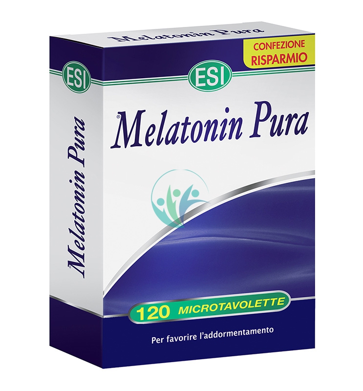 Esi Linea Sonno e Relax Melatonin Pura 1 mg Integratore 120 Microtavolette
