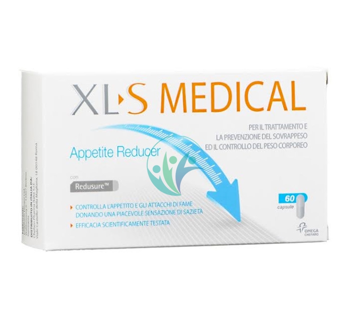 XLS Medical Linea Controllo del Peso Appetite Reducer Integratore 60 Capsule