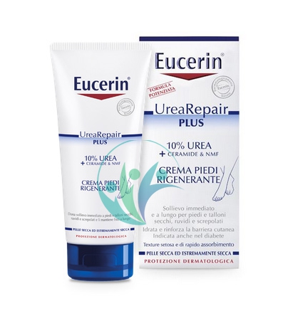 Eucerin Linea UreaRepair 10% Plus Crema Rigenerante Piedi Pelle Secca 100 ml