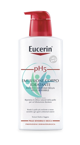 Eucerin Linea pH5 Emulsione Corpo Idratante Protettiva Pelli Sensibili 400 ml
