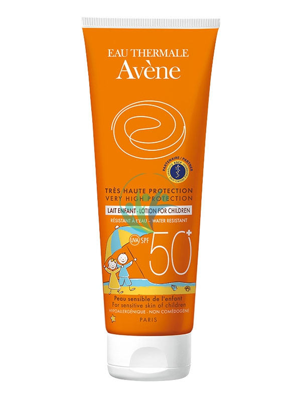 Avene Linea Solare Bambini Sensibili SPF50+ Latte Protezione Molto Alta 250 ml