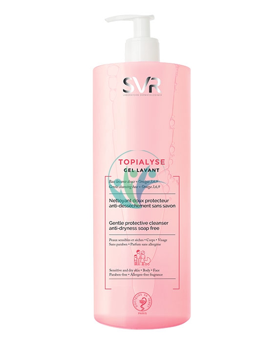 SVR Linea Topialyse Gel Lavant Trattamento Detergente Pelli Irritabili 400 ml