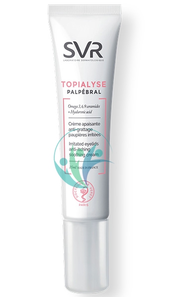 SVR Linea Topialyse Palpebral Trattamento Lenitivo Occhi Pelli Irritabili 15 ml