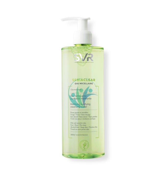 SVR Linea Sebiaclear Acqua Micellare Purificante Detergente Struccante 400 ml