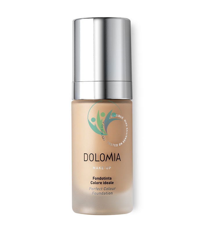 Dolomia Linea Trucco Viso Fondotinta SPF25 Colore Ideale Protettivo Olmo