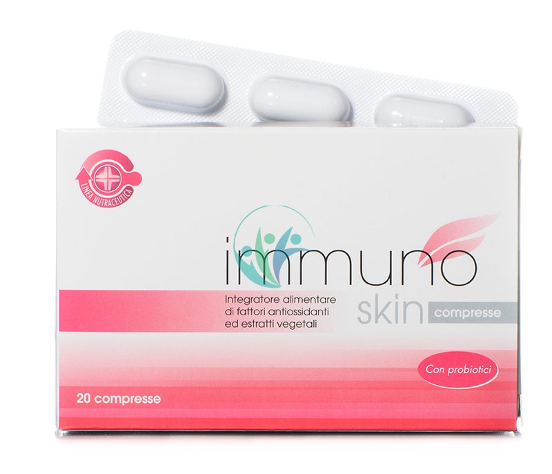 Morgan Pharma Linea Difese Immunitarie Immuno Skin Integratore 20 Compresse