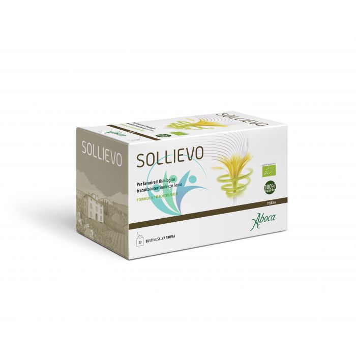Aboca Linea Intestino Sano Sollievo Bio Tisana Integratore Alimentare 20 Filtri