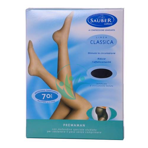 Sauber Linea Disp Med Classic Premaman Collant 70 Den 13-17mm tg 2 Beige