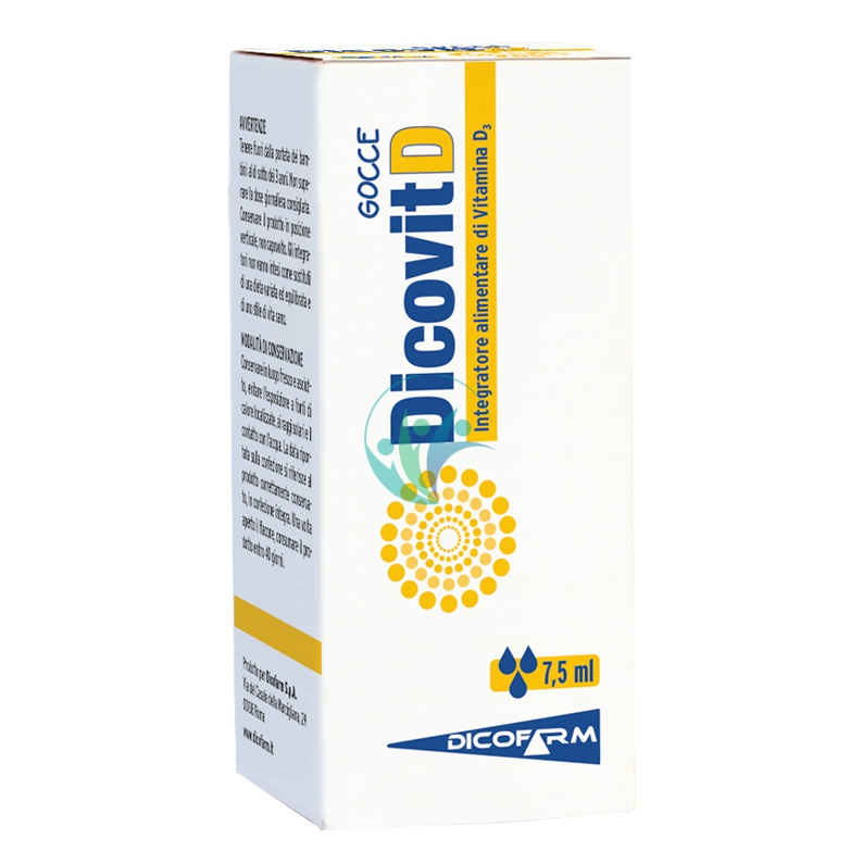 Dicofarm Linea Vitamine e Minerali Dicovit D Integratore Alimentare 7,5 ml